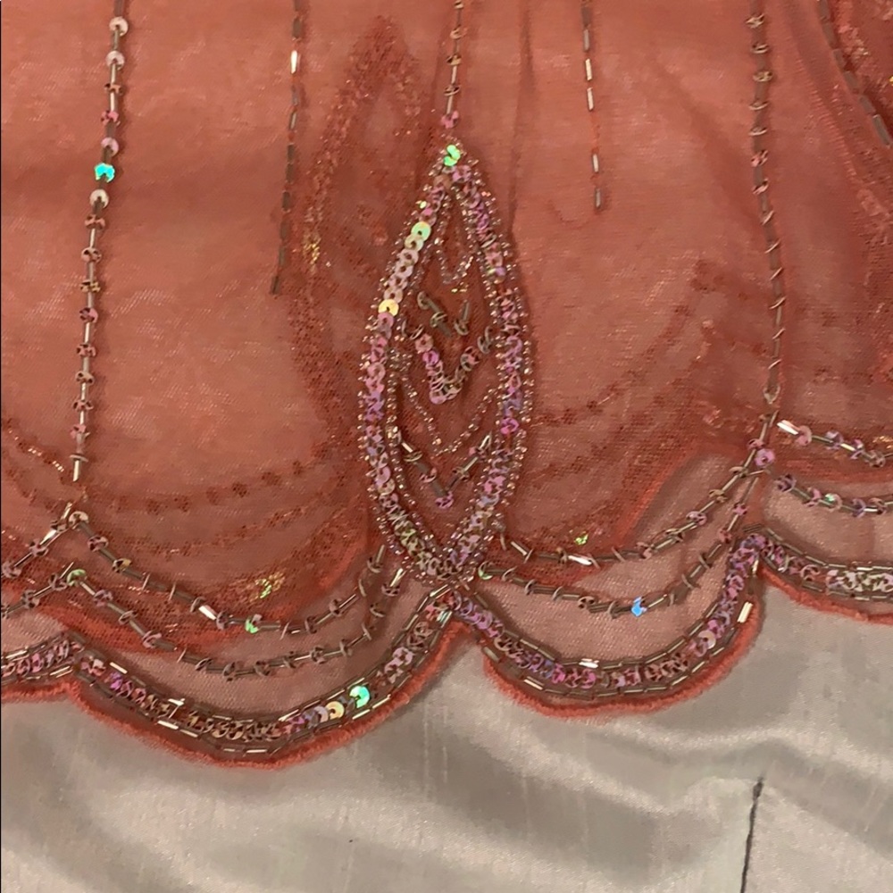 Sixes And Sevens Pink Sheer Tank View 3